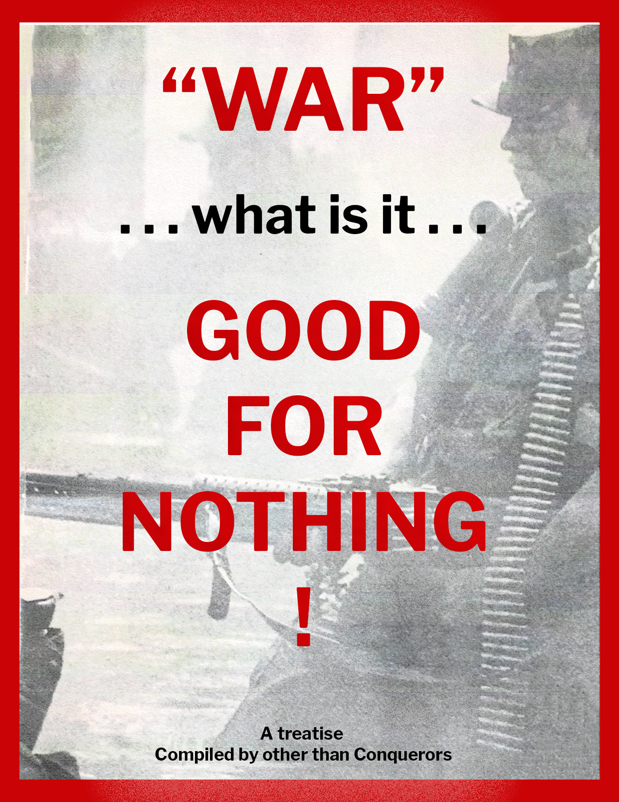 Front Cover of War
